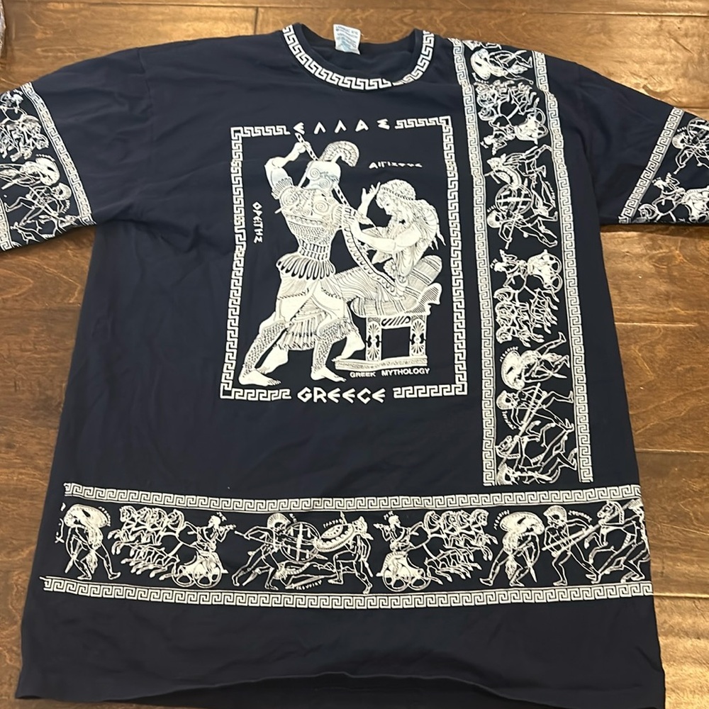 Greece souvenir shirt size large